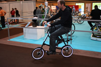 Salon R'bike 2009, l'équipe Ze-velo.com en plein essai